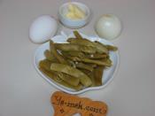 Yumurtalı Fasulye Turşusu Kavurması