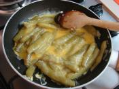 Yumurtalı Fasulye Turşusu Kavurması