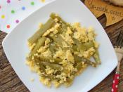 Yumurtalı Fasulye Turşusu Kavurması