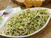 Yeşillikli Tavuk Salatası