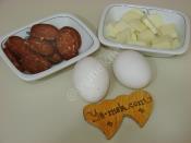 Fırında Sucuklu Kaşarlı Yumurta