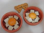 Fırında Sucuklu Kaşarlı Yumurta