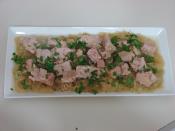 Köz Patlıcanlı Ton Balığı Salatası