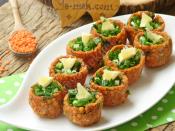 Mercimek Köftesi Çanakları
