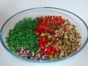 Narlı Kuru Börülce Salatası