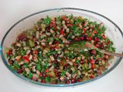 Narlı Kuru Börülce Salatası