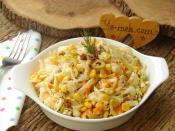 Cevizli Beyaz Lahana Salatası