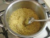 Kavurmalı Bulgur Pilavı