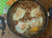 Soğanlı Yumurtalı Mıhlama