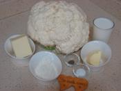 Fırında Beşamel Soslu Karnabahar Graten