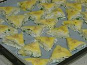 Peynirli Çıtır Üçgen Börek