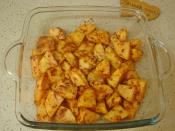 Fırında Salçalı Patates Kızartması