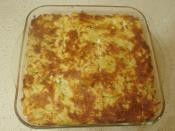 Fırında Peynirli Makarna