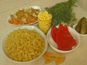 Makarna Salatası