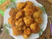 Galeta Unlu Karnabahar Kızartması