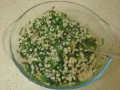 Ispanaklı Buğday Salatası