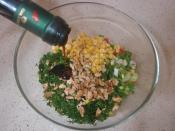 Közlenmiş Kırmızı Biber Salatası