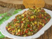 Közlenmiş Kırmızı Biber Salatası