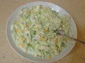 Yoğurtlu Marul Salatası