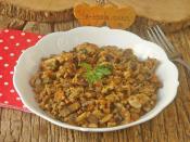 Kıymalı Mantar Sote