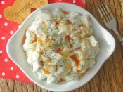 Yoğurtlu Enginar Salatası