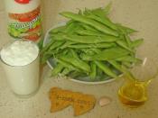 Yoğurtlu Taze Fasulye Salatası