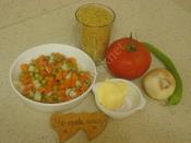 Garnitürlü Bulgur Pilavı