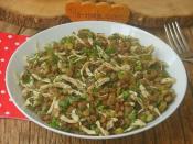Tavuklu Mercimek Salatası