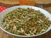 Tavuklu Mercimek Salatası
