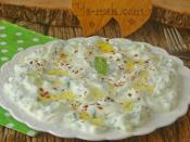 Süzme Yoğurtlu Salata