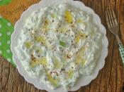 Süzme Yoğurtlu Salata