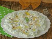 Süzme Yoğurtlu Salata