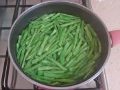 Taze Fasulye Salatası