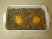 Fırında Kıymalı Yumurta