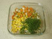 Mayonezli Garnitürlü Buğday Salatası