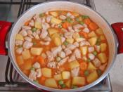 Tavuklu Patates Yemeği