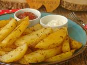 Fırında Elma Dilimli Patates