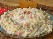 Mantarlı Makarna Salatası