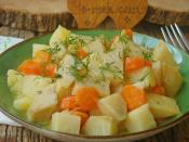 Portakallı Kereviz Yemeği