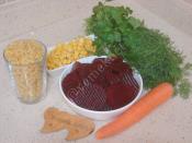 Pancarlı Makarna Salatası