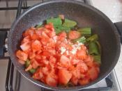 Kahvaltılık Domatesli Biber Kavurması