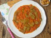 Kahvaltılık Domatesli Biber Kavurması