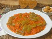 Kahvaltılık Domatesli Biber Kavurması