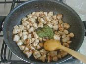 Pesto Soslu Tavuk
