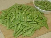 Çiğden Taze Fasulyeyi Buzlukta Saklama Yöntemi