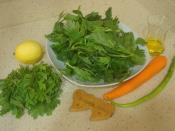 Kereviz Yaprağı Salatası