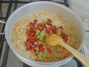 Sebzeli Arpa Şehriye Pilavı