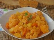 Zeytinyağlı Karnabahar Yemeği