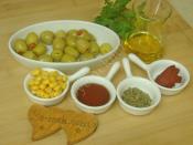 Yeşil Zeytin Salatası