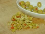 Yeşil Zeytin Salatası